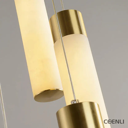 Celestial Alabaster Cascade Chandelier Chandelier