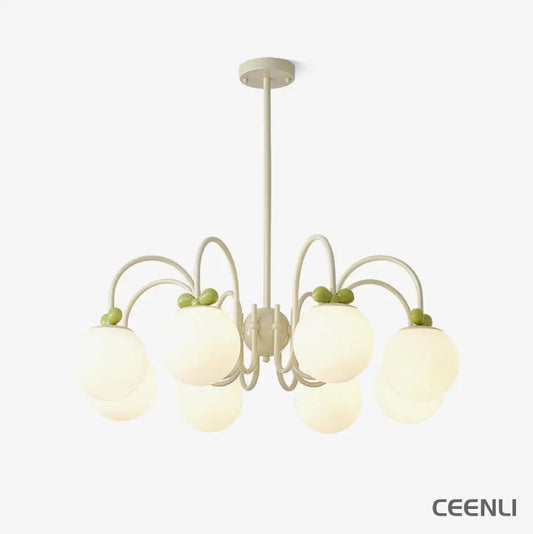 Cream Cherry Chandelier Chandelier