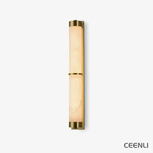 Cylindra Alabaster Brass Wall Light Wall lamp