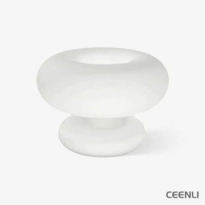 Donut Table Lamp ∅ 11″ x H 7.9″/ Dia 28cm x H 20cm / White / US plug Table lamp