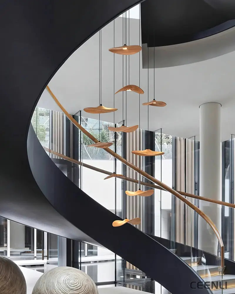 Empty Leaf Chandelier Chandelier