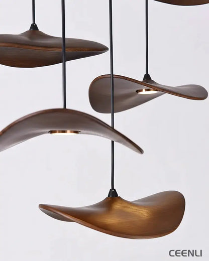 Empty Leaf Chandelier Chandelier