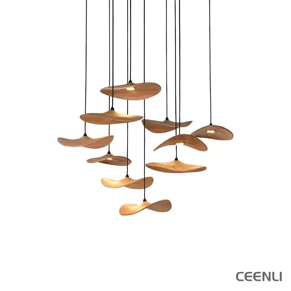 Empty Leaf Chandelier Chandelier