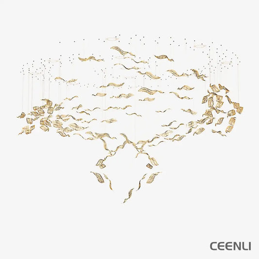 Fluttering Leaves Chandelier Chandelier