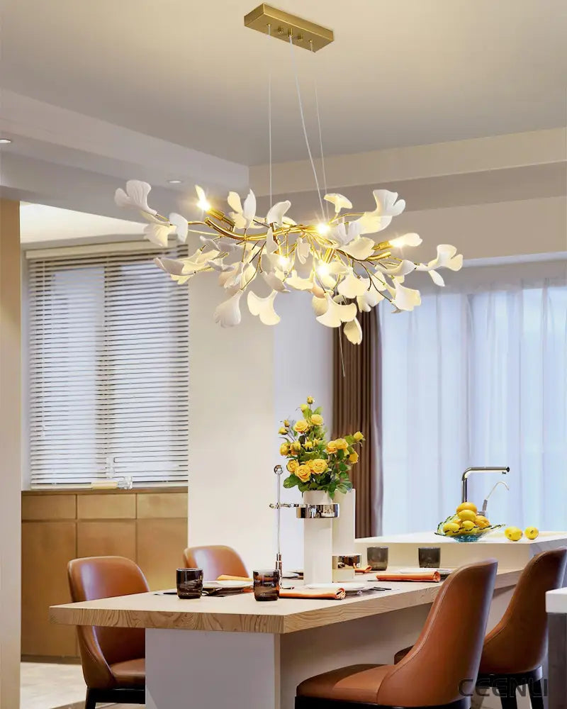 Gingko Chandelier D Chandelier