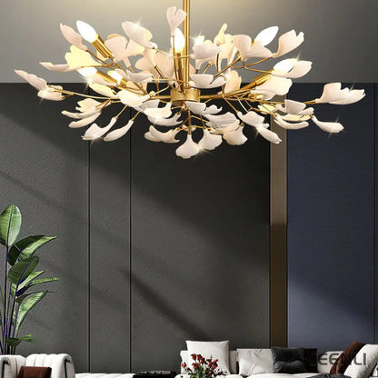 Gingko Chandelier J Chandelier