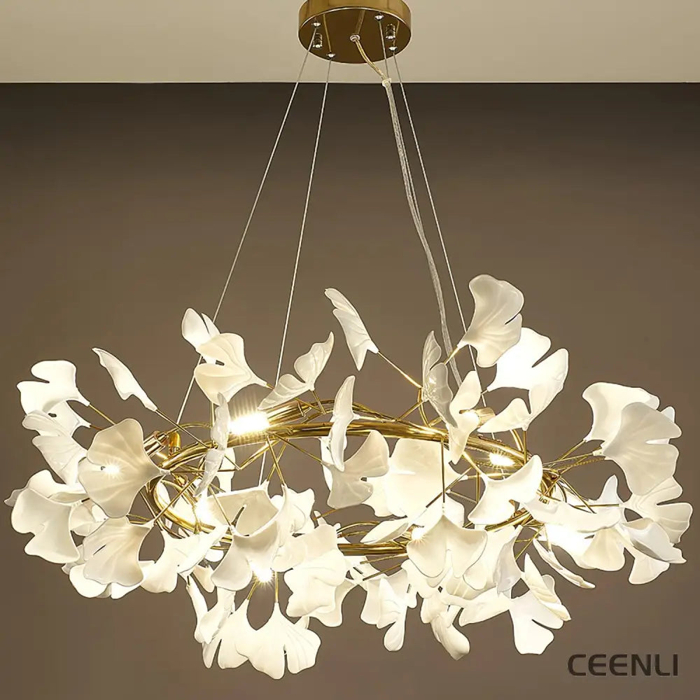 Gingko Chandelier O Chandelier