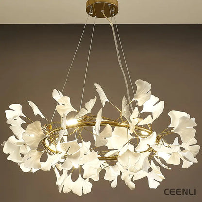 Gingko Chandelier O Chandelier