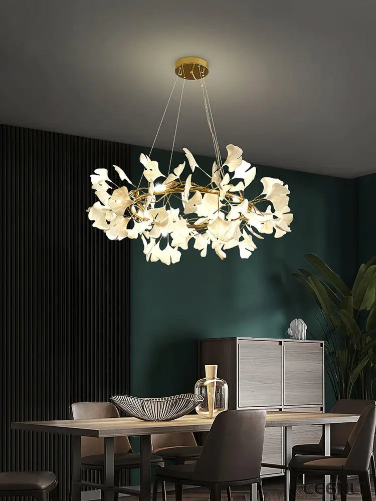 Gingko Chandelier O Chandelier