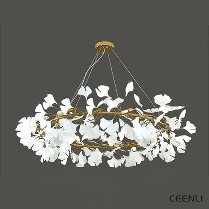 Gingko Chandelier O Chandelier
