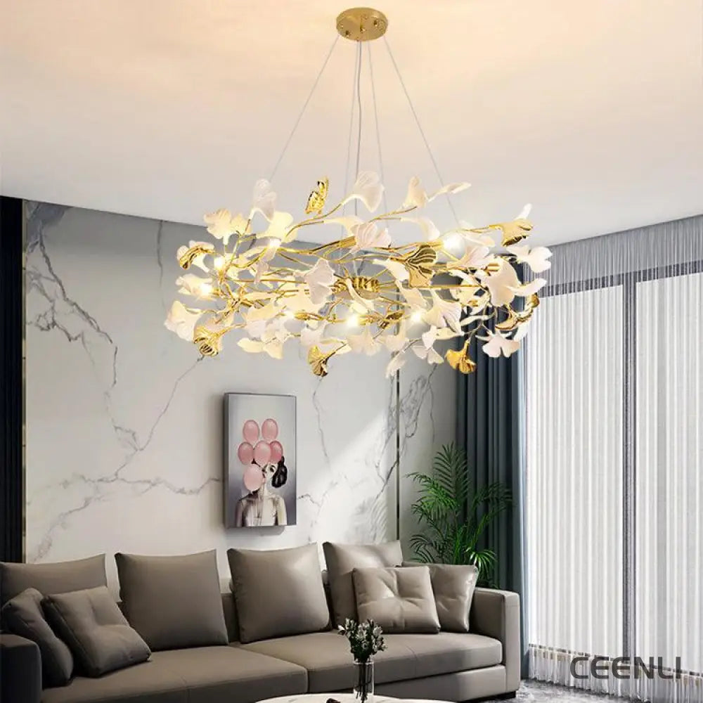 Gingko Chandelier P Chandelier