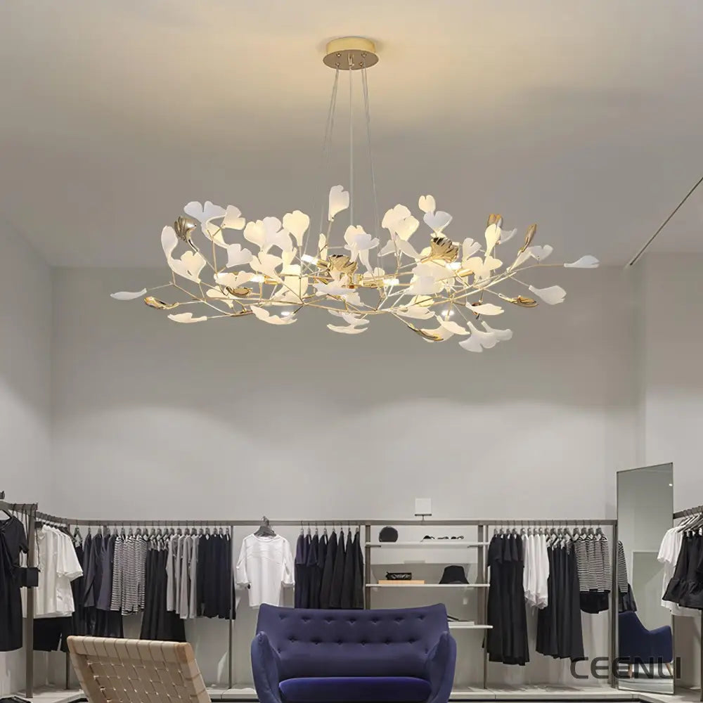 Gingko Chandelier R Chandelier