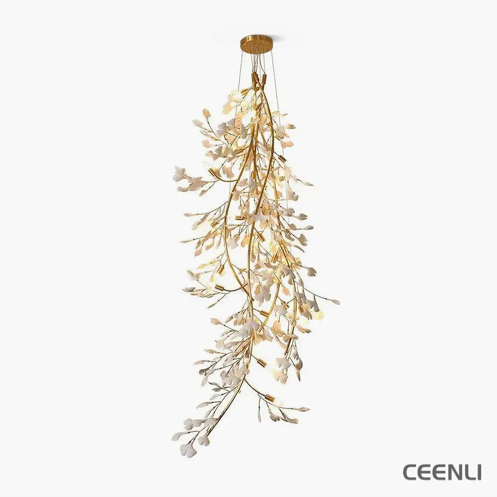 Gingko Long Branch Chandelier Chandelier