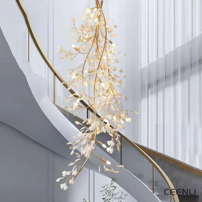 Gingko Long Branch Chandelier Chandelier