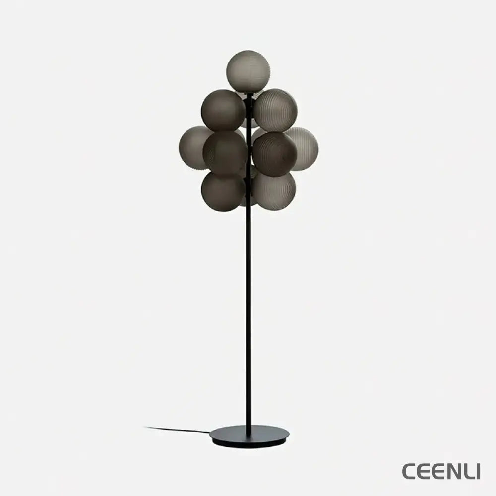 Grape Floor Lamp ∅ 24″ x H 63″ / Dia 61cm x H 160cm / Grey / US plug Floor lamp
