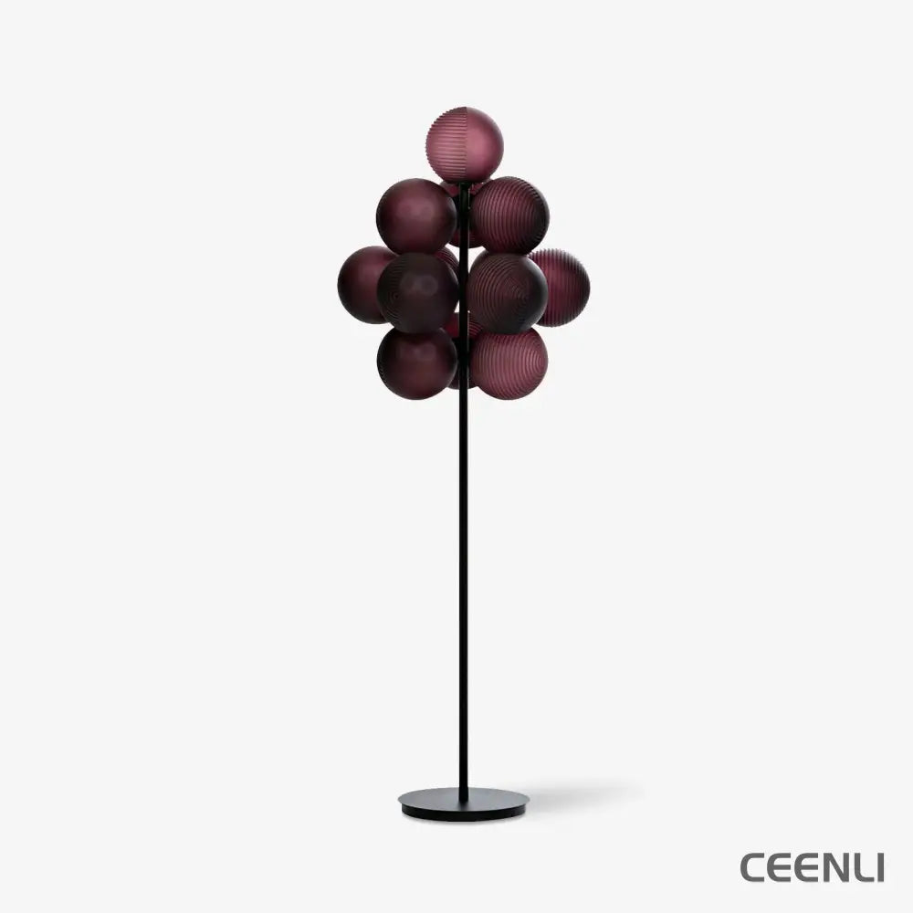 Grape Floor Lamp ∅ 24″ x H 63″ / Dia 61cm x H 160cm / Purple / US plug Floor lamp