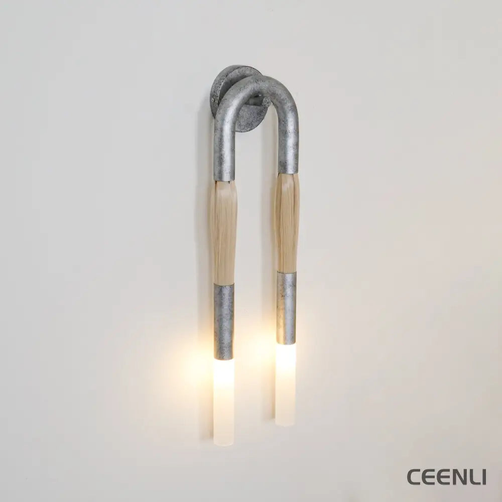 Horsehair Wall Lamp Wall lamp