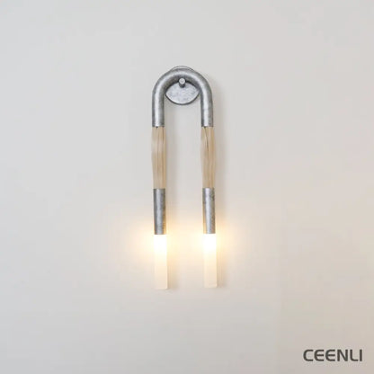 Horsehair Wall Lamp Wall lamp