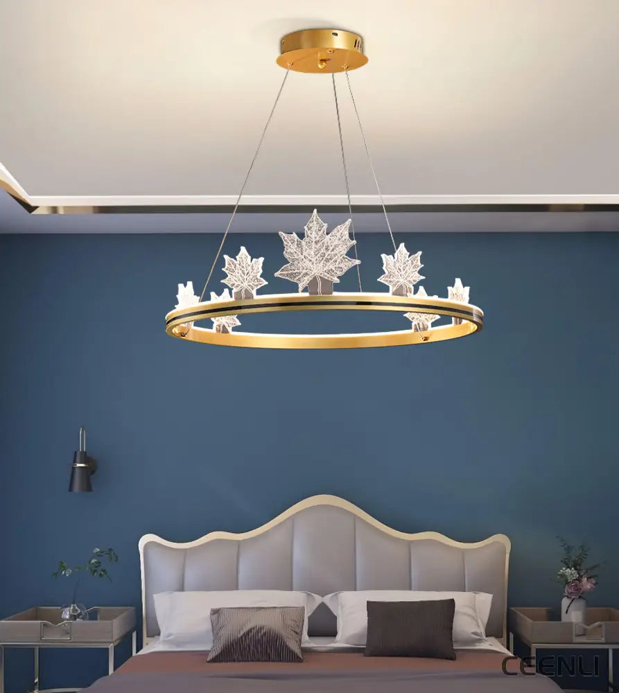 Ion Leaf Chandelier Chandelier