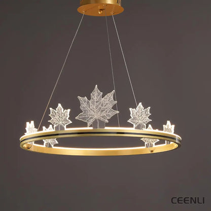 Ion Leaf Chandelier Chandelier