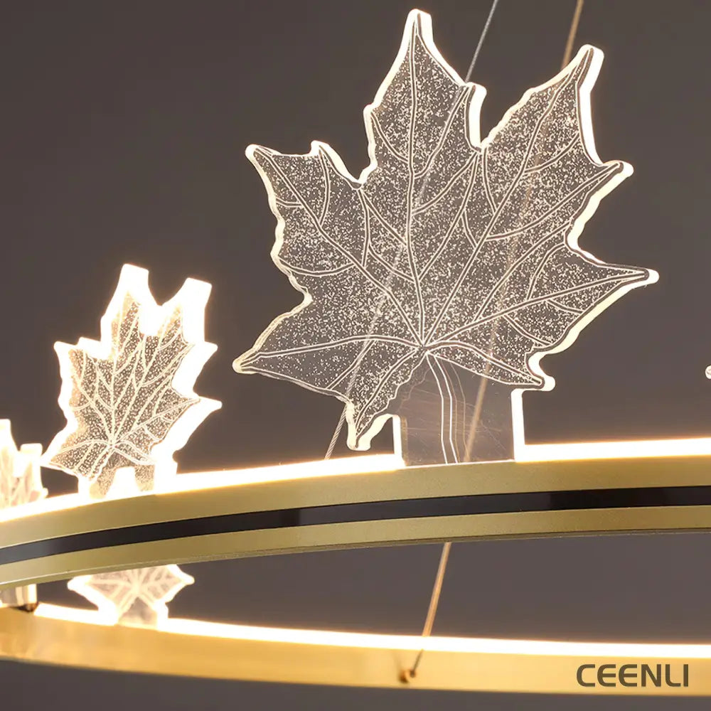 Ion Leaf Chandelier Chandelier
