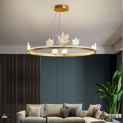 Ion Leaf Chandelier Chandelier