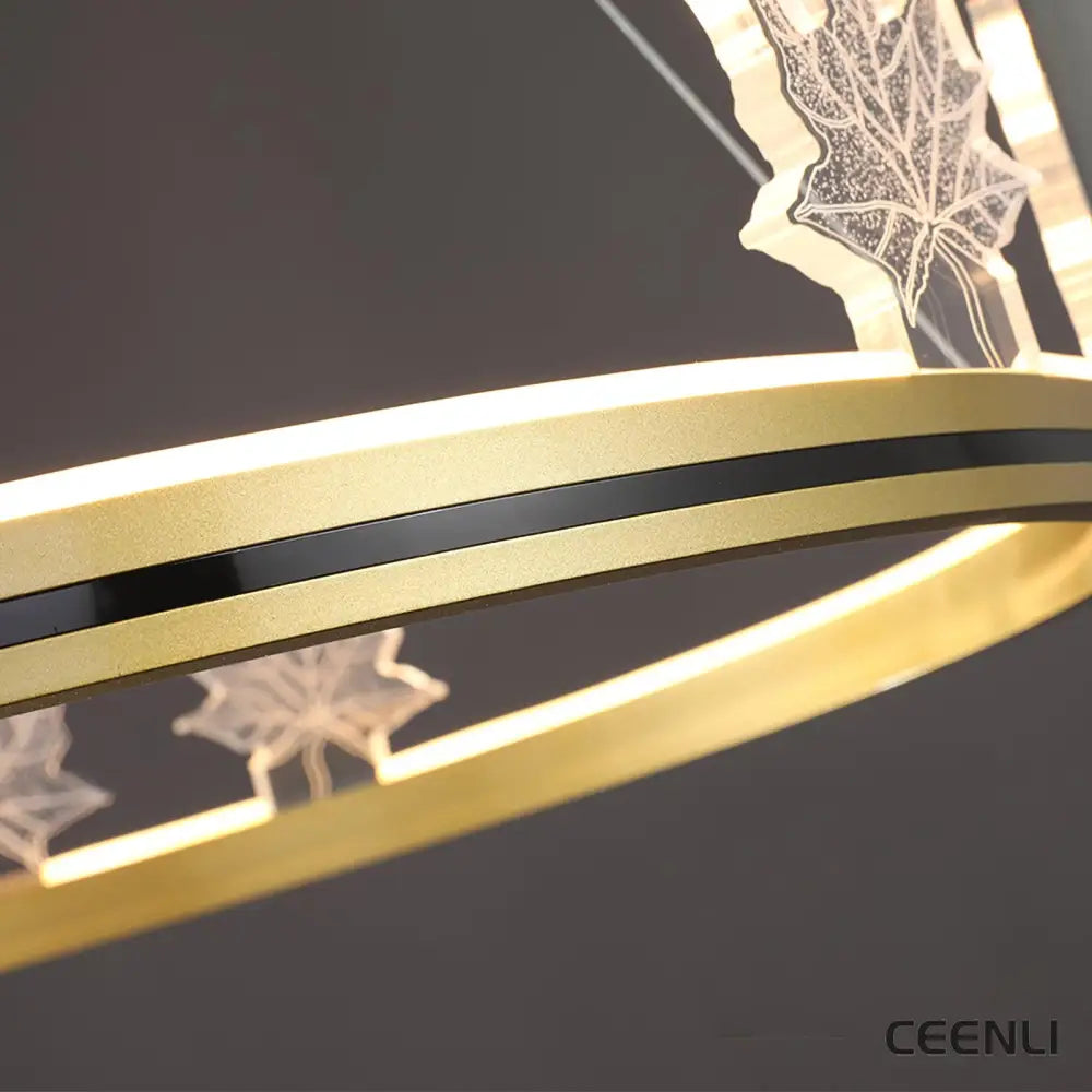 Ion Leaf Chandelier Chandelier