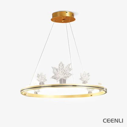 Ion Leaf Chandelier Chandelier