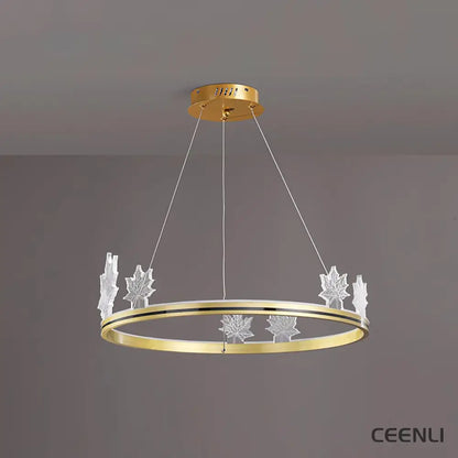 Ion Leaf Chandelier Chandelier