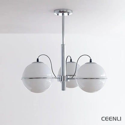 McCarren Chandelier 3 heads ∅ 20.5″ x H 11.8″ / Dia 52cm x H 30cm / Chrome Chandelier