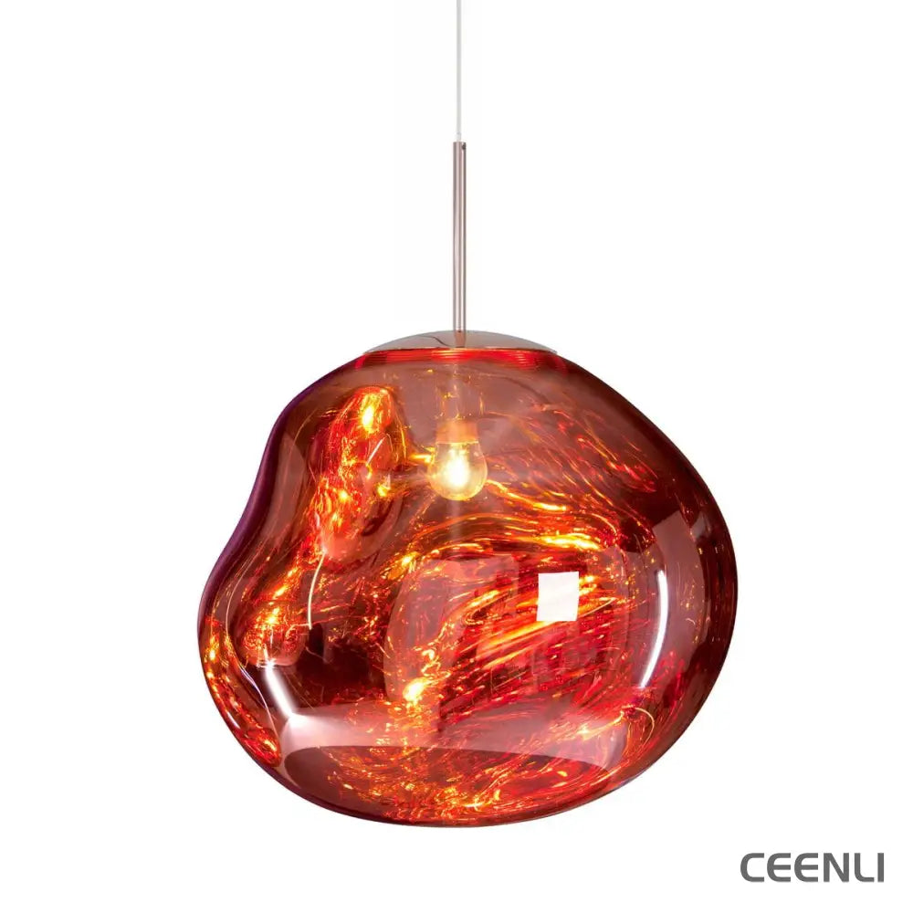 Modern Lava Pendant Lamp ∅ 7″ / Dia 18cm / Rose Gold Pendant light