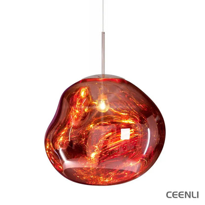 Modern Lava Pendant Lamp ∅ 7″ / Dia 18cm / Rose Gold Pendant light