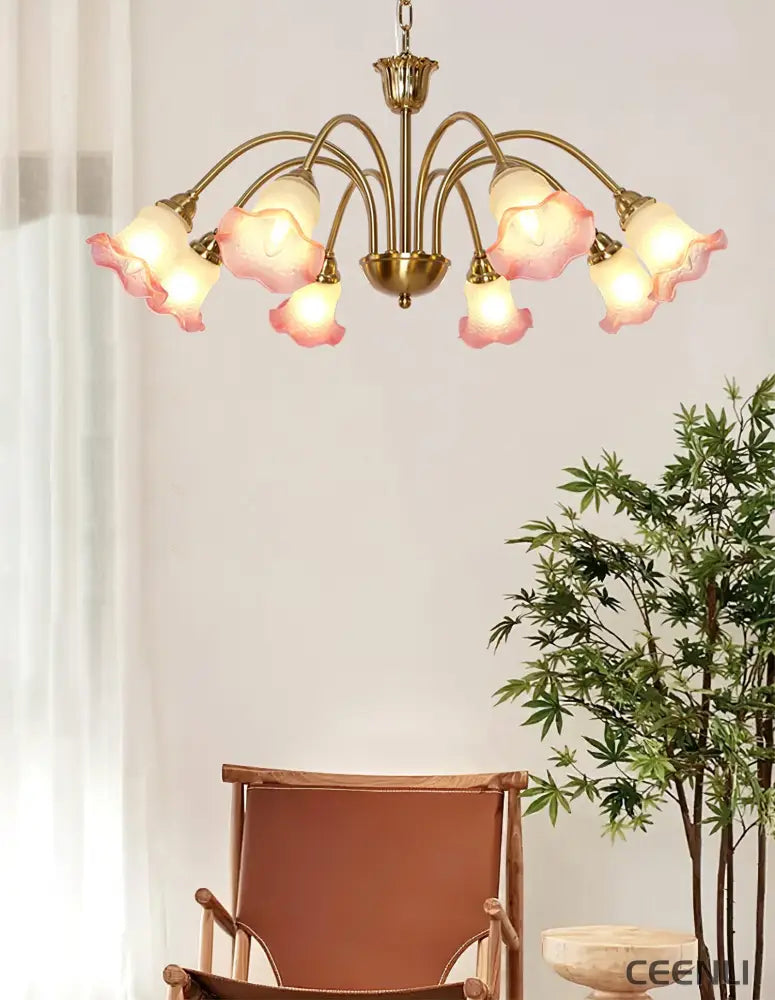 Morning Glory Chandelier Chandelier