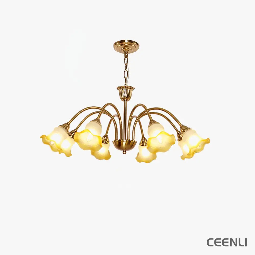 Morning Glory Chandelier Chandelier