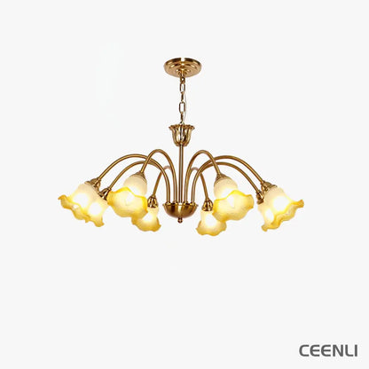 Morning Glory Chandelier Chandelier