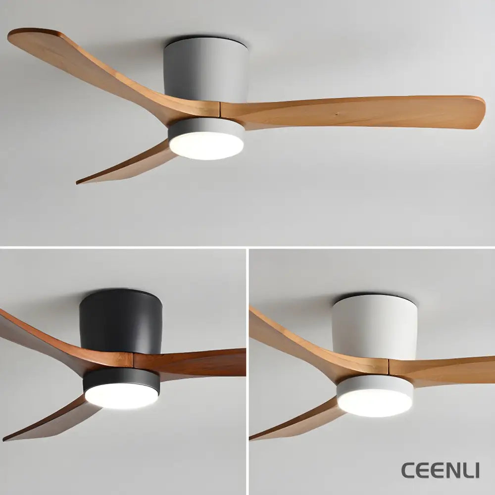 Nordic Wooden 42’’/48’’ Ceiling Fan Light Ceiling fan light