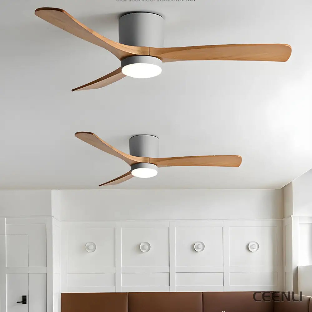 Nordic Wooden 42’’/48’’ Ceiling Fan Light Ceiling fan light
