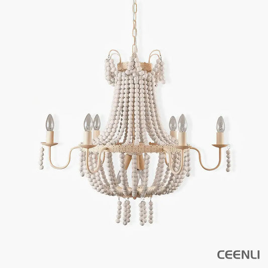 Regas Chandelier Φ 29.5″ x H 29.5″ / Dia 75cm x H 75cm / Wash white Chandelier
