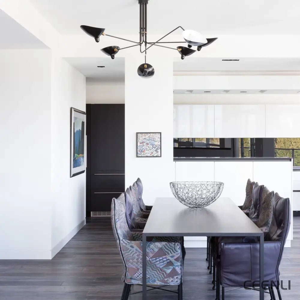 Serge Mouille Ceiling Light A Ceiling lamp