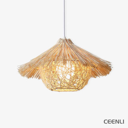 Straw Hat Pendant Light Pendant light