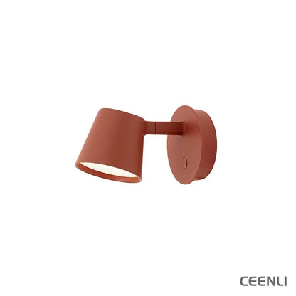 Tip Wall Lamp L 6.3″ x H 3.7″ / L 16cm x H 9.5cm / Red / Warm Light Wall lamp