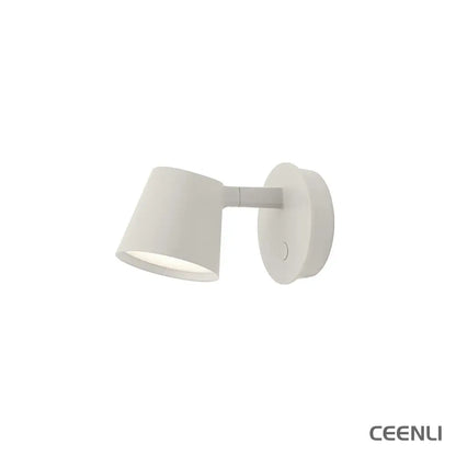 Tip Wall Lamp L 6.3″ x H 3.7″ / L 16cm x H 9.5cm / White / Warm Light Wall lamp
