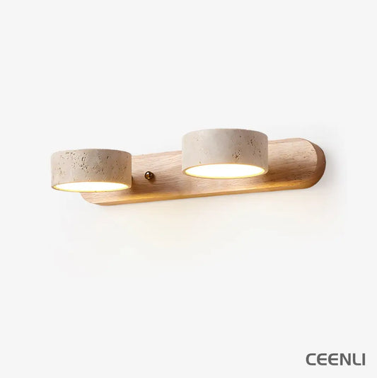 Travertine Duo Wall Light Wall lamp