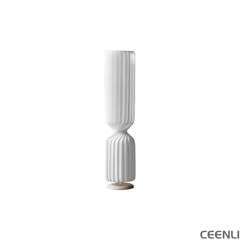Twist Floor Lamp ∅ 9.8″ x H 42.1″ / Dia 25cm x H 107cm / White / US Plug Floor lamp