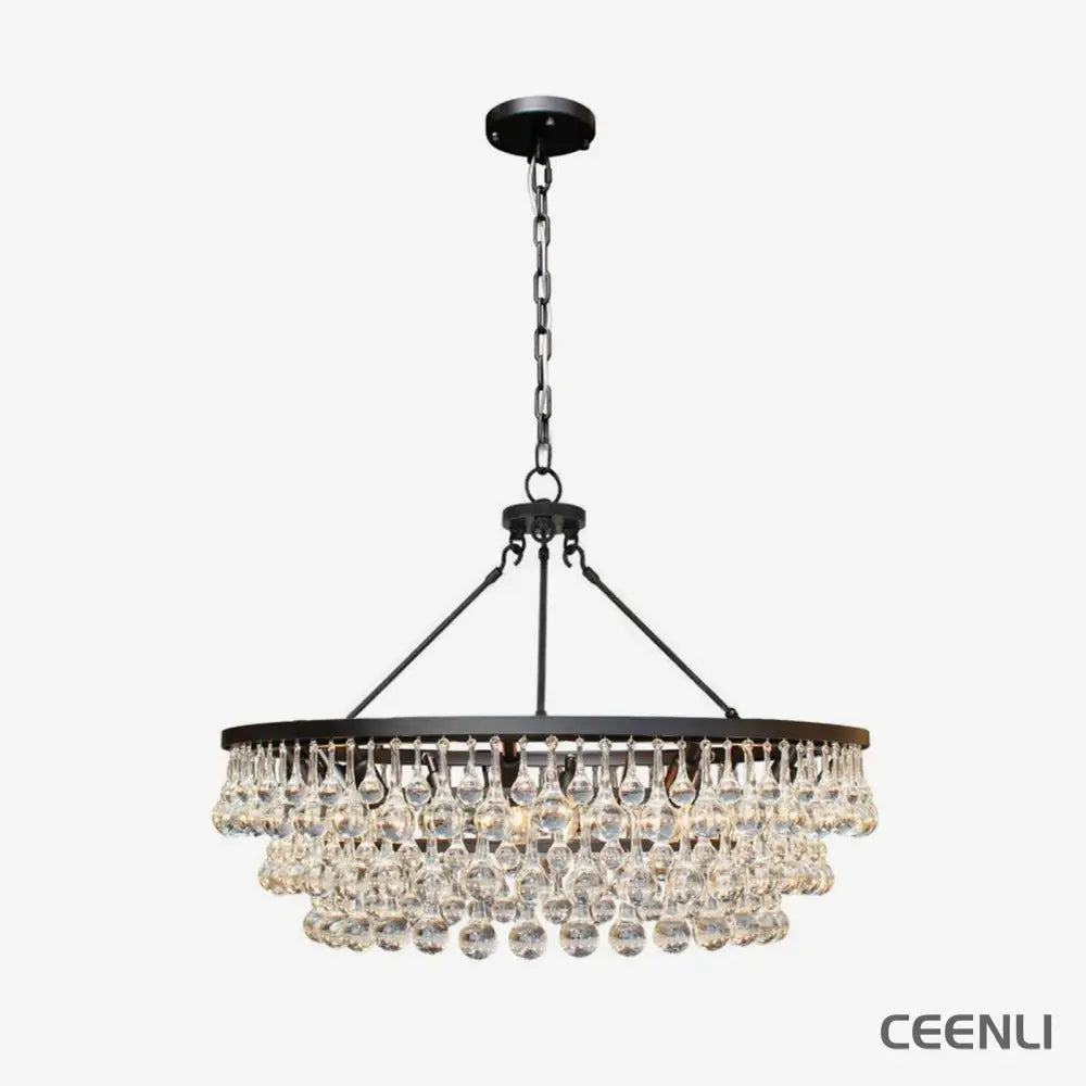 Unique Tiered Crystal Chandelier Chandelier