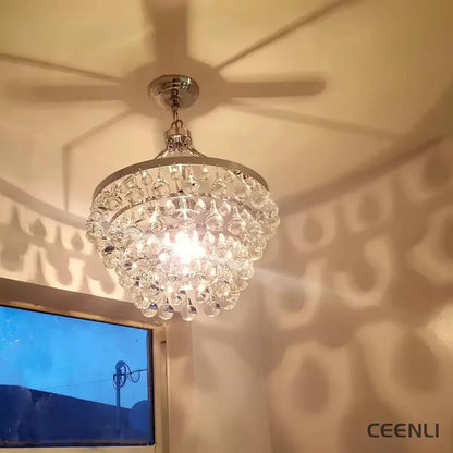 Unique Tiered Crystal Chandelier Chandelier