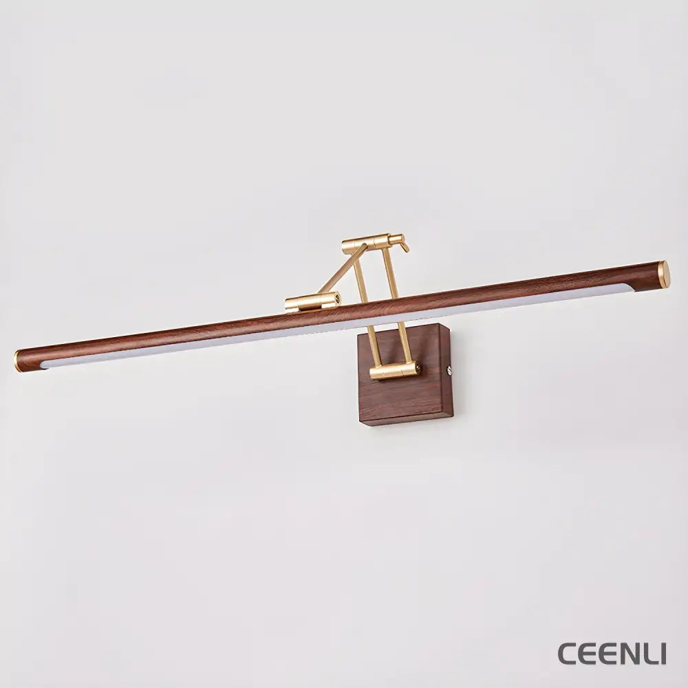 Walnut Color Linear Adjustable Wall Light Wall lamp
