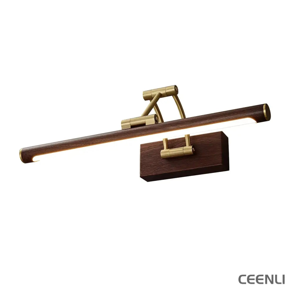 Walnut Color Linear Adjustable Wall Light Wall lamp