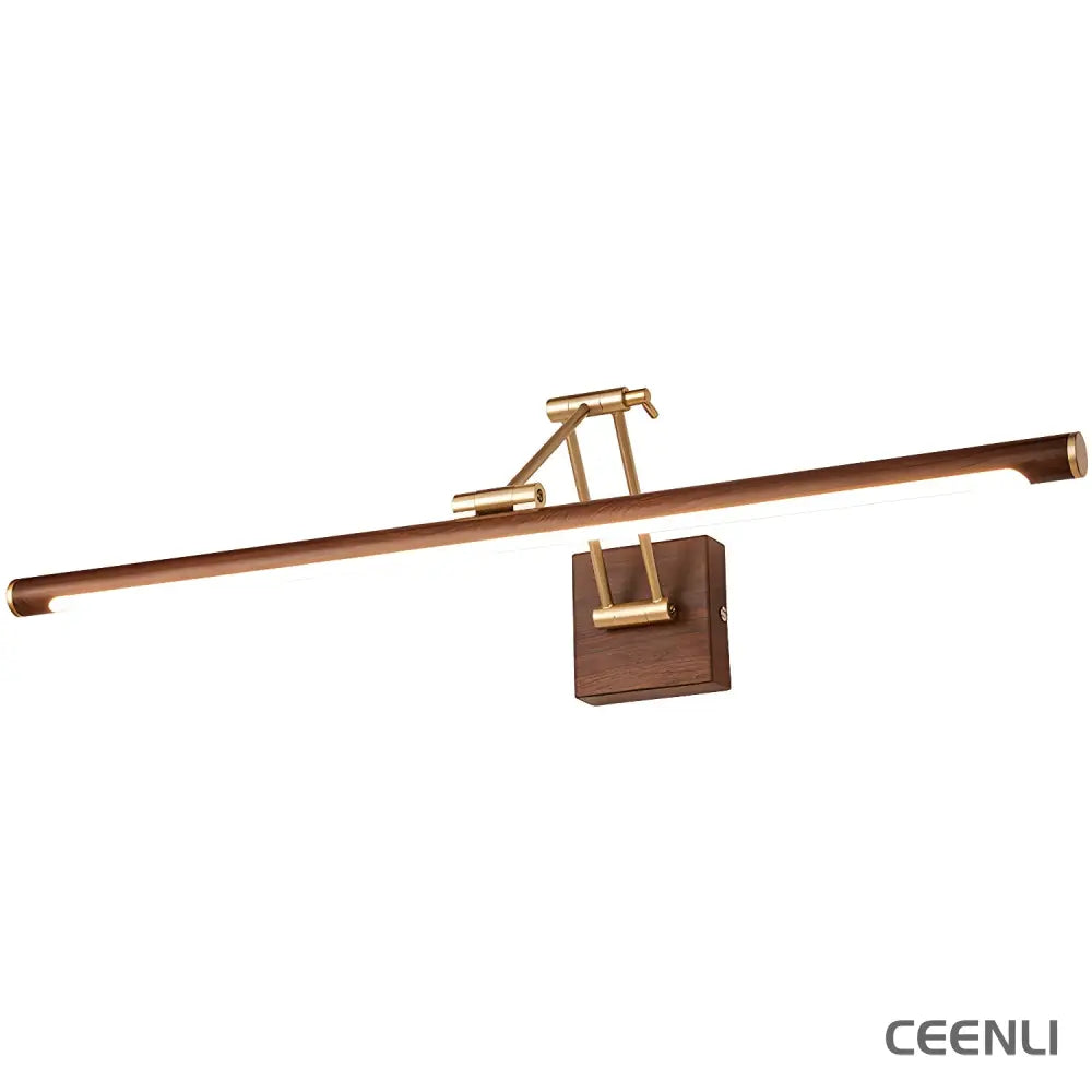 Walnut Color Linear Adjustable Wall Light Wall lamp
