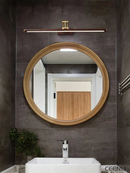 Walnut Color Linear Adjustable Wall Light Wall lamp